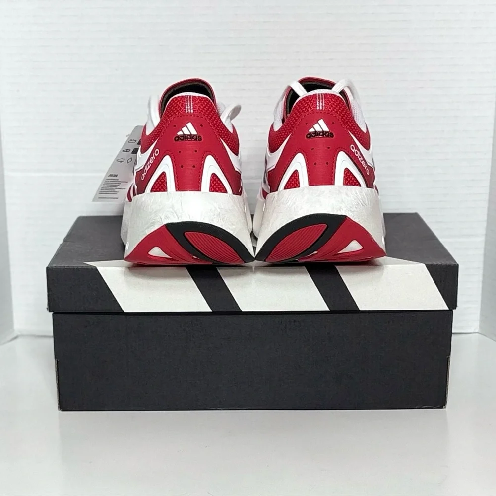 NEW Adidas Men's Adizero Aruku White Pure Ruby shoes sneakers JI0308 Size US 10